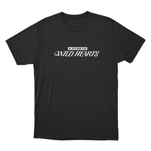 Katseye Wild Hearts Logo Unisex T Shirt Black