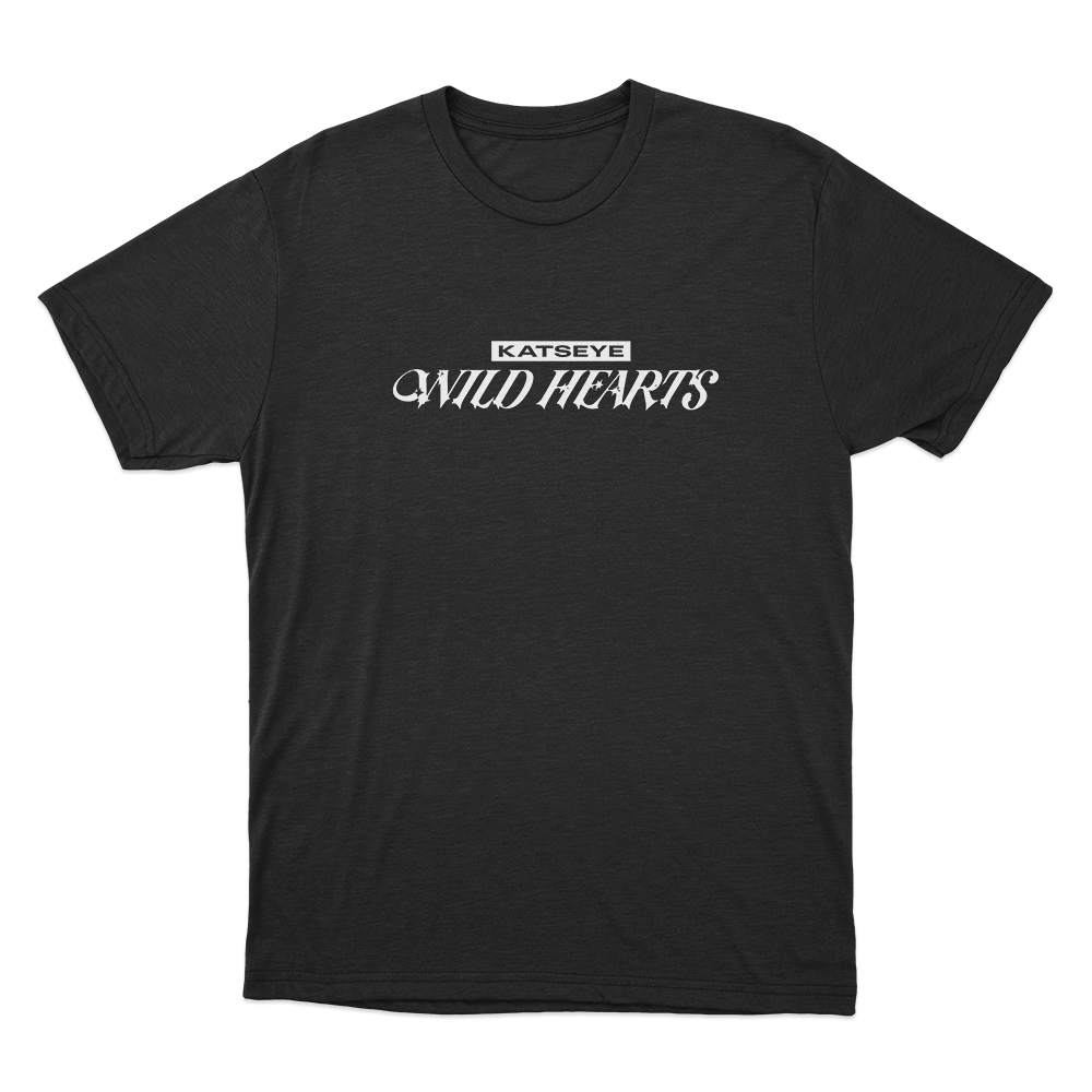 Katseye Wild Hearts Logo Unisex T Shirt Black Katseye Wild Hearts Logo Unisex T Shirt Black