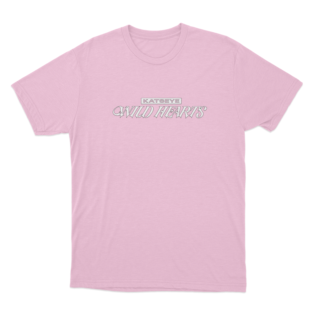 Katseye Wild Hearts Logo Unisex T Shirt Pink Katseye Wild Hearts Logo Unisex T Shirt Pink