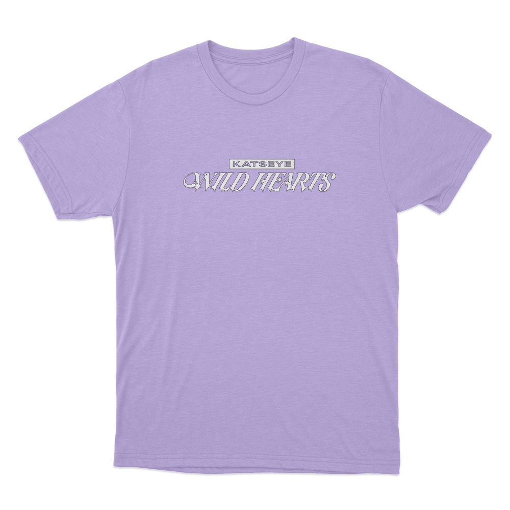 Katseye Wild Hearts Logo Unisex T Shirt Purple Katseye Wild Hearts Logo Unisex T Shirt Purple