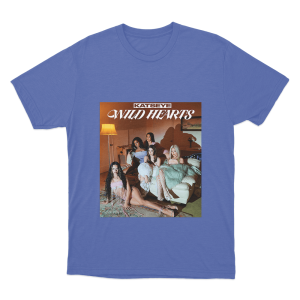 Katseye Wild Hearts Movie Poster Unisex T Shirt Blue