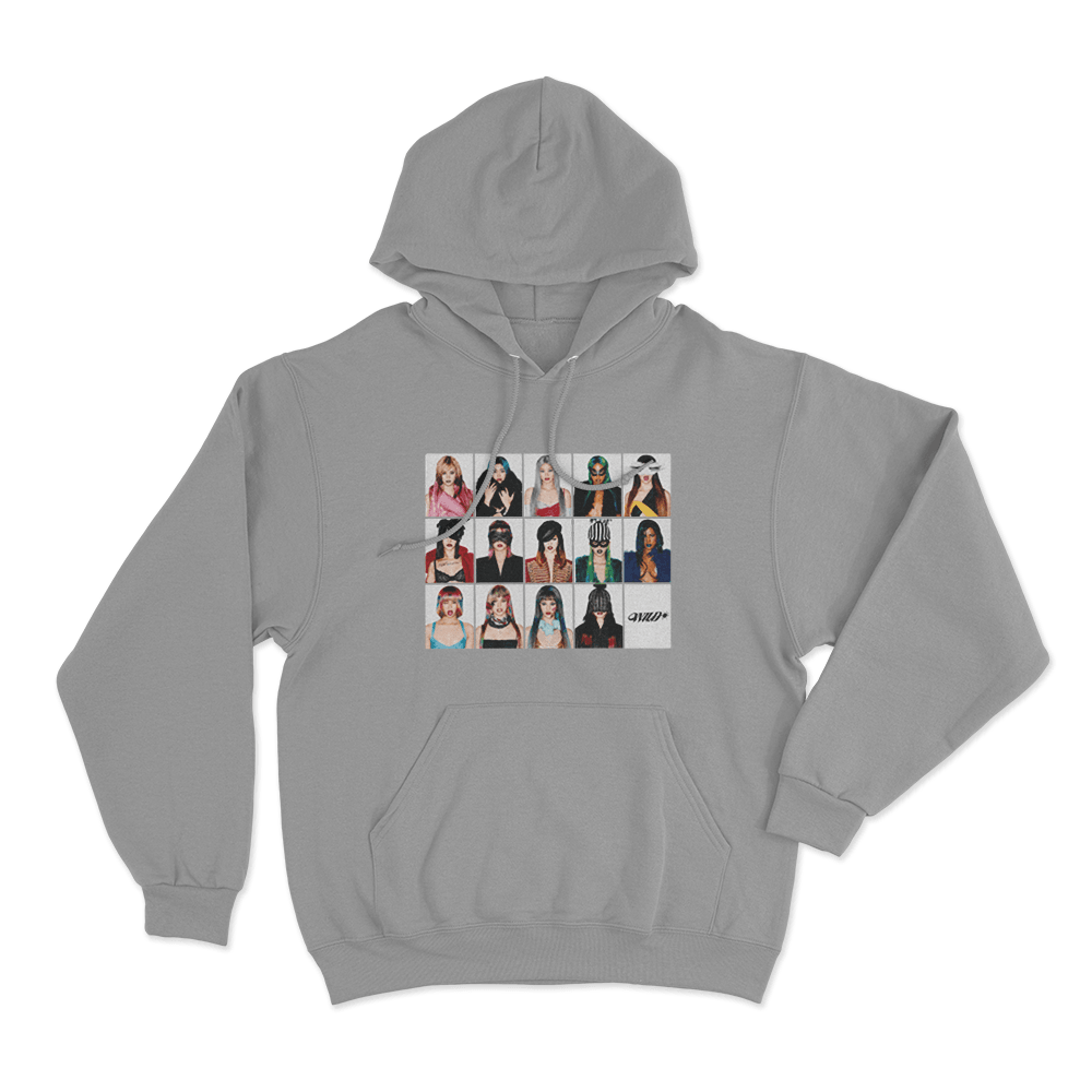 Wild Member Disguise Unisex Hoodie Grey Wild Member Disguise Unisex Hoodie Grey