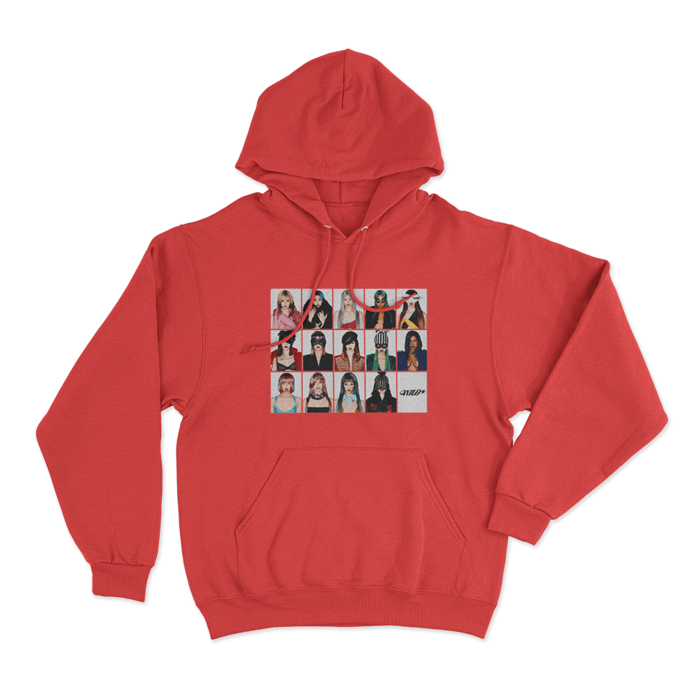 Wild Member Disguise Unisex Hoodie Red Wild Member Disguise Unisex Hoodie Red