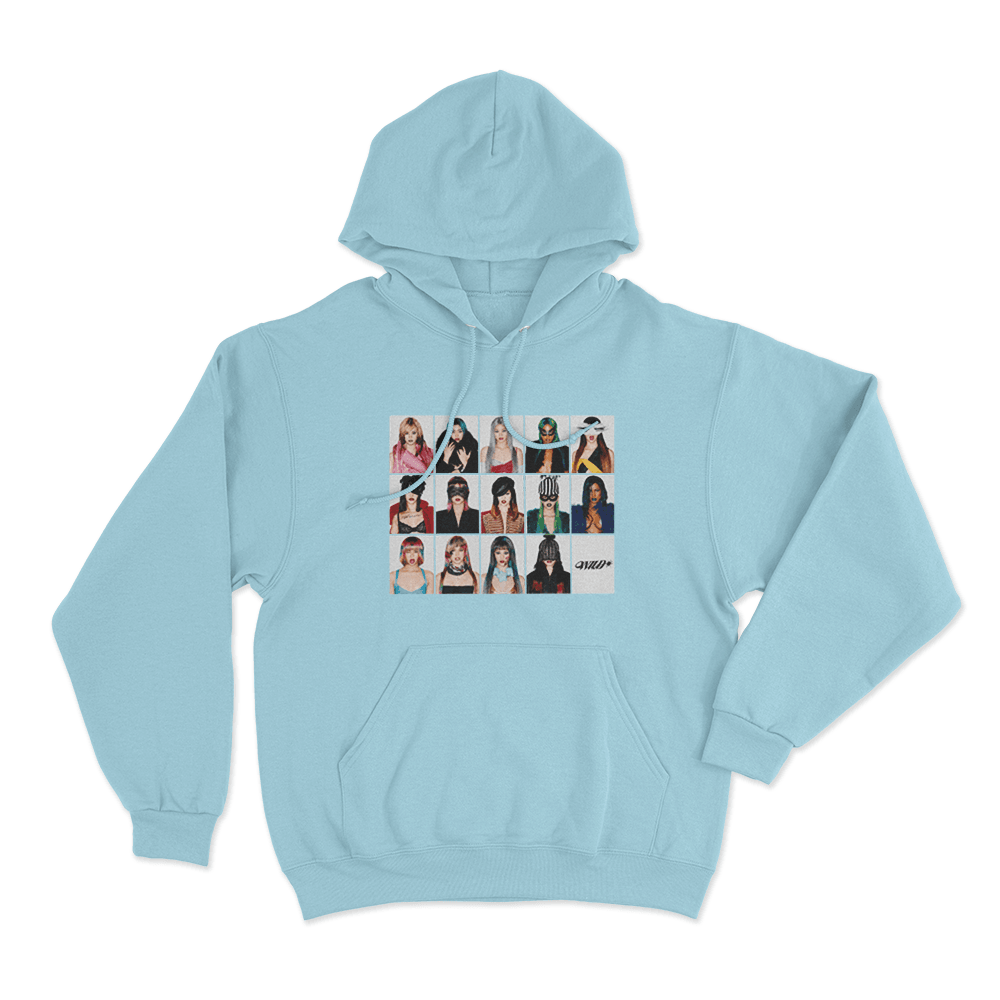 Wild Member Disguise Unisex Hoodie Sky Blue Wild Member Disguise Unisex Hoodie Sky Blue