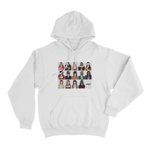 Wild Member Disguise Unisex Hoodie White