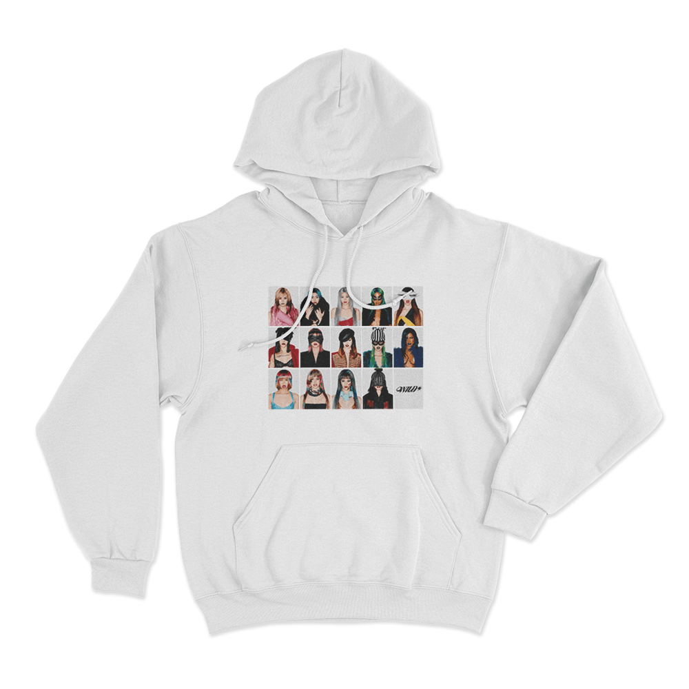 Wild Member Disguise Unisex Hoodie White Wild Member Disguise Unisex Hoodie White